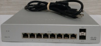 As New Cisco Meraki MS220-8P 8-Port PoE+ Gigabit Cloud Managed Switch Retail $158.95