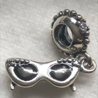 PANDORA Sterling Silver Sunshine Diva Sunglass Charm Boxed
