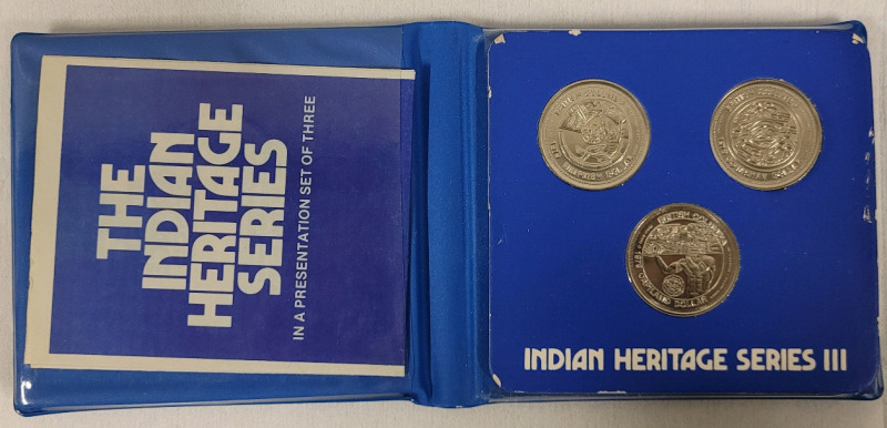 1979 British Columbia Indian Heritage Series III Coin Set with Case