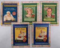 1930s Lucky Strike Cigarettes Unused Bridge Cards , Five (5) Cards