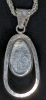 Gorgeous Baltic Amber with Inclusions Sterling Silver 925 Pendant on a 20" Italian M-JL Sterling Chain - 7