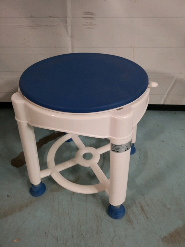 Drive Swivel Seat Shower Stool with Adjustable Height - Holds 300 lbs