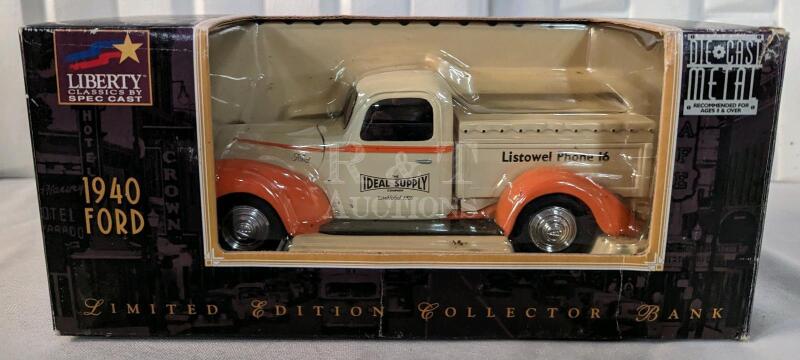 New Diecast 1940 Ford Collector Bank