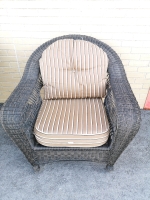 Large Outdoor Patio Chair - 39"Wx36"Lx36"H