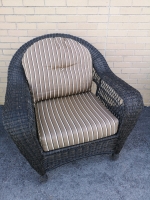 Large Outdoor Patio Chair - 39"Wx36"Lx36"H