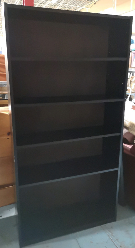 Bookshelf 5 Shelves - 36"Wx11.5"Dx71.75"H