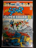 Vintage DC 1970's Bronze Age All Star Comics The Super Squad In Great Pre Owned Condition