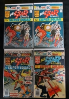 4 Vintage DC 1970's Bronze Age All Star Comics The Super Squad In Great Pre Owned Condition