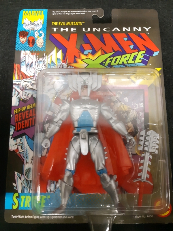 Marvel X-Men: The Evil Mutants X- Force Stryfe Incudes Official Marvel Universe Trading card Good Condition