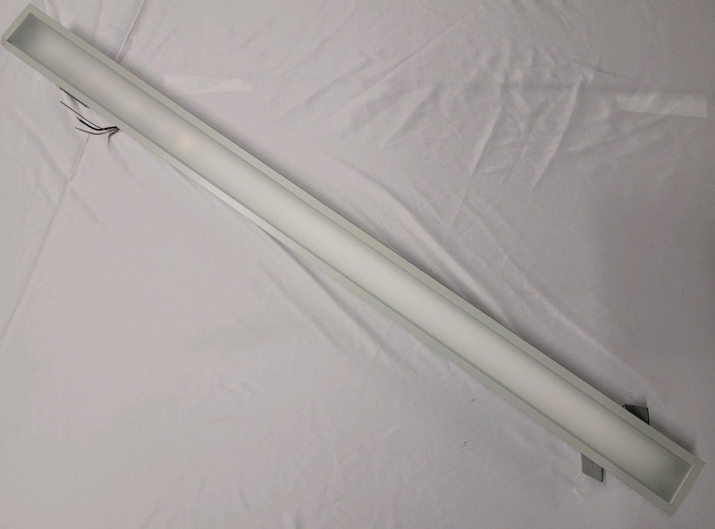 47 1/4"×3 1/4" LED Ceiling Light . Untested , Measures 47 1/4"×3 1/4"×3" . Appears New . As Is