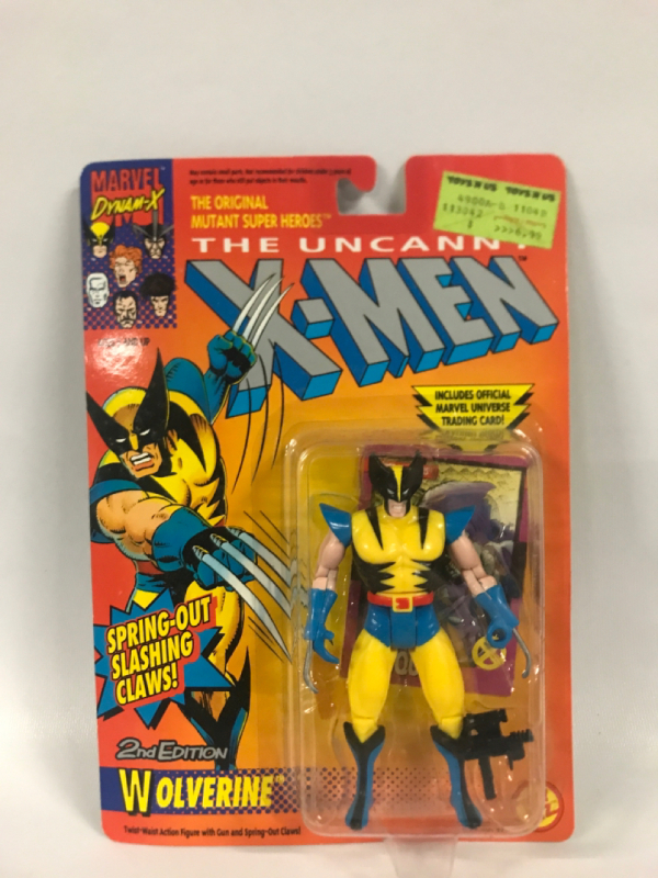 New Marvel Dynam-X X-Men 2nd Edition Wolverine Action Figure