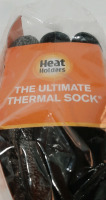3 Pair of Warm, Snuggly Heat Holder Socks (Black)