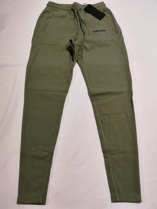 New ALPHALETE Women's Essential Core Jogger Size Small (Tactical Green)