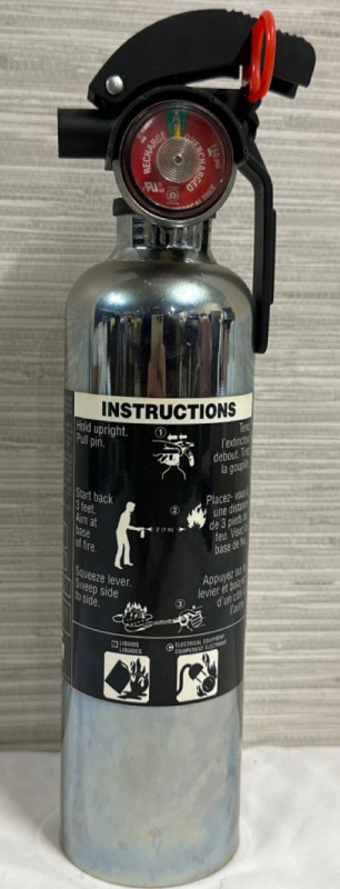 Garrison Dry Chemical Rechargeable Fire Extinguisher Model SRFE-1