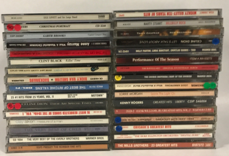 32 DVD Music UnChecked Cases