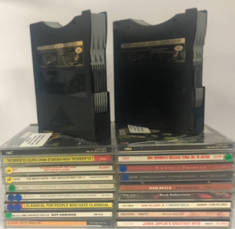 20 Music DVD Music Cases Unchecked