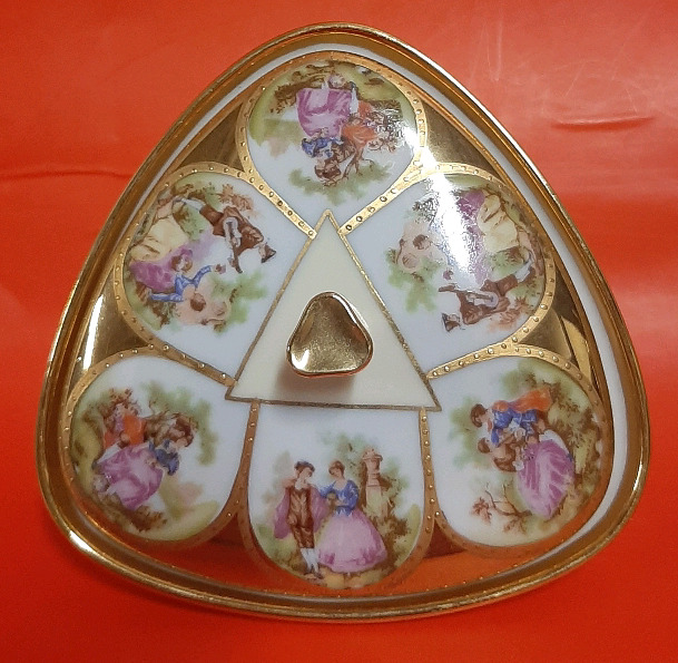 3.50" West German Trinket Box