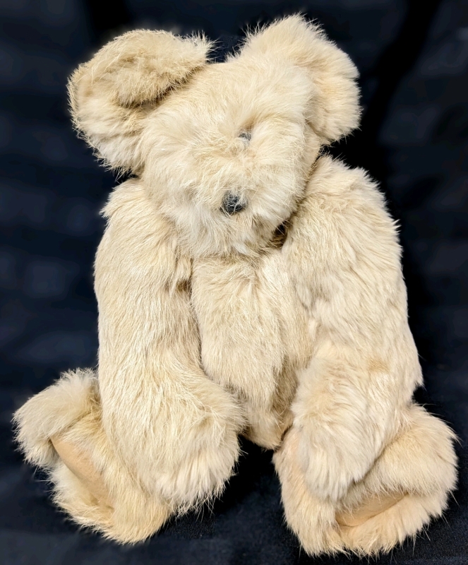 Handmade Real Rabbit Fur Teddy Bear |