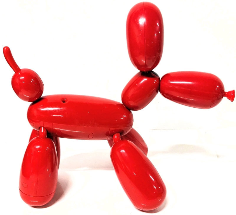 SQUEAKEE Electronic Interactive Robotic Balloon Dog | 11" Tall