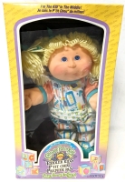 Vintage 1988 CABBAGE PATCH KIDS Toddler Kids Doll 12" w Original Box, Birth Certificate & Adoption Papers