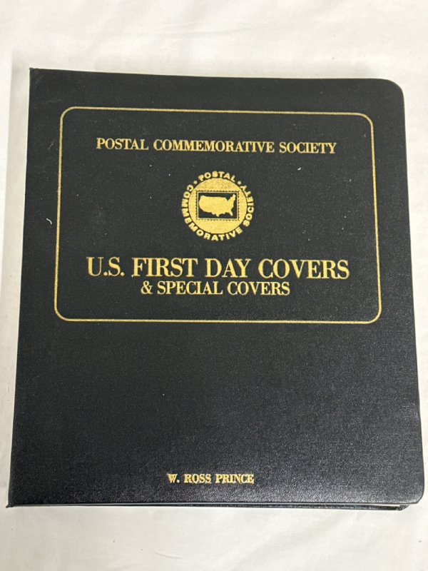 Vintage Postal Commemorative Society U.S. First Day Covers Stamp & Envelope Empty Album