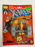 Vintage Toy Biz Marvel The Uncanny X-Men Colossus With Power-Lift Action Includes Special Edition Marvel Universe Trading Card 1991 The Original Mutant Super Heroes