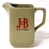 Vintage J&B Scotch Whiskey Ceramic Pub Jug by Wade PDM England | 6.25" Tall (Red Stamp) - 4