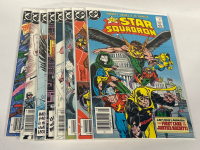 8 Vintage DC Comics All-Star Squadron Issues #60, 61, 62, 63, 64, 65, 66 & 68 ( 60-68 )