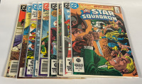 9 Vintage DC Comics All-Star Squadron Bronze Age Issues #20, 21, 22, 24, 26, 27, 28, 29 & 30