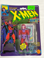 Vintage Toy Biz Marvel The Uncanny X-Men Magneto Includes Special Edition Marvel Universe Trading Card 1991 The Evil Mutants