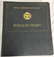 Vintage Postal Commemorative Society World of Stamps Album