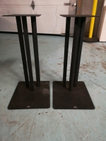 2 Metal API Speaker Stands