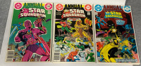 3 Vintage DC Comics All-Star Squadron 1982-84 Bronze Age Issues #1, 2 & 3 ( 1-3 )