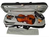 ZEV Musical Instruments 4/4 Violin with Case, Bow, Strap & Rosin | Model ZEV-VLN