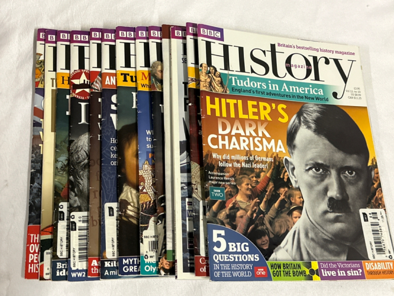 13 BBC History Magazine Lot Britains Best Selling History Magazines