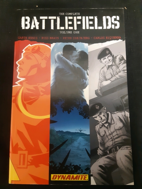 Battlefields The Complete Volume One, Paperback Third Printing Good Condition Comic, Signed