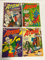 4 Vintage The ATOM 1960&rsquo;s Silver Age DC Comics No. 11, 13, 14, 15 12cent