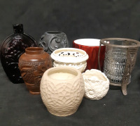 8 Assorted Home Decor vases / Candle Holders