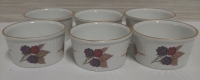 6 Vintage Evesham Ramekins by Royal Worcester