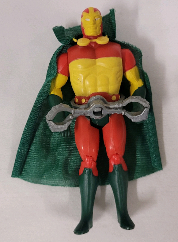 RARE 1986 DC Comics MISTER MIRACLE Kenner Super Powers Action Figure , Series 3 . Complete
