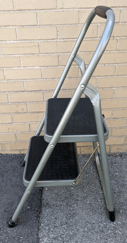 Easy Reach 2 Step Step Ladder. Top Step Height is 20".