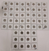 1990 - 2008 Canadian Pictorial Quarter Lot . Fifty Two (52) Coins