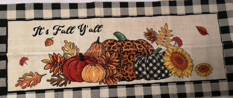 New Fall Runner by U'Artlines - It's Fall Y'all