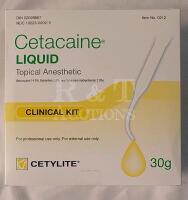 New Cetacaine Liquid Topical Anesthetic Clinical Kit - 30g