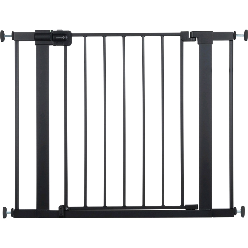 New - Safety 1st Easy Install Walk Thru Gate , Black