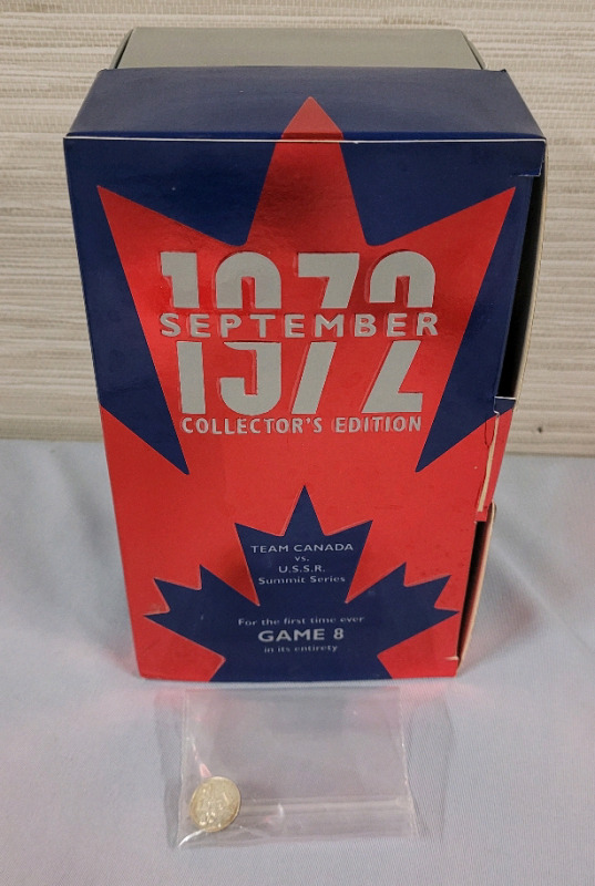 1972 Summit Series Silver Anniversary VHS Edition . Includes 1972 Summit Pin