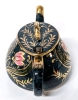 Gorgeous Vintage Ceramic Teapot Made in England with Gold Trim & Detailing 5.5" Tall - 4