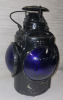 Vintage Piper Montreal C.N.R Caboose Lantern with Blue Lenses - 2