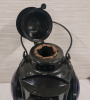 Vintage Piper Montreal C.N.R Caboose Lantern with Blue Lenses - 4