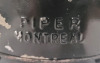 Vintage Piper Montreal C.N.R Caboose Lantern with Blue Lenses - 5